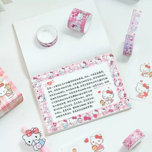 🎀Sanrio Sticker & Washi Tape Gift Box Set