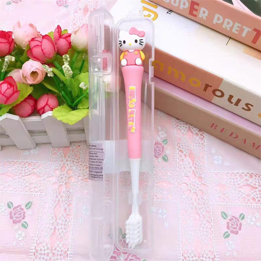🎀 Cute Sanrio Character Kids Toothbrush