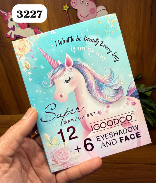 🎀 Kids Unicorn Theme Premium Quality Makeup Kit