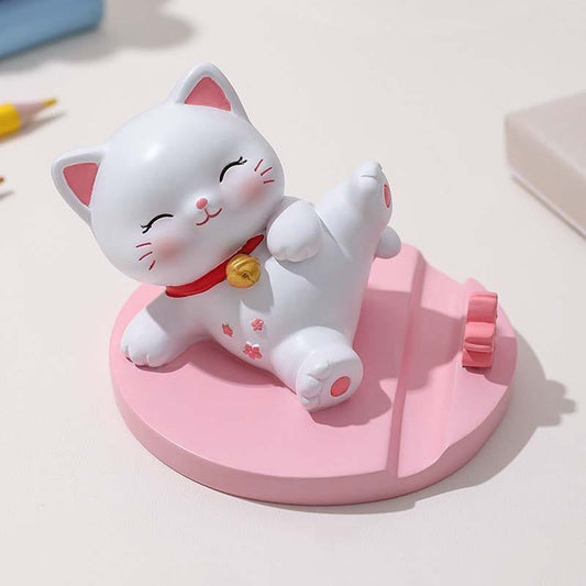🎀 Cute Bunny Resin Phone Stand