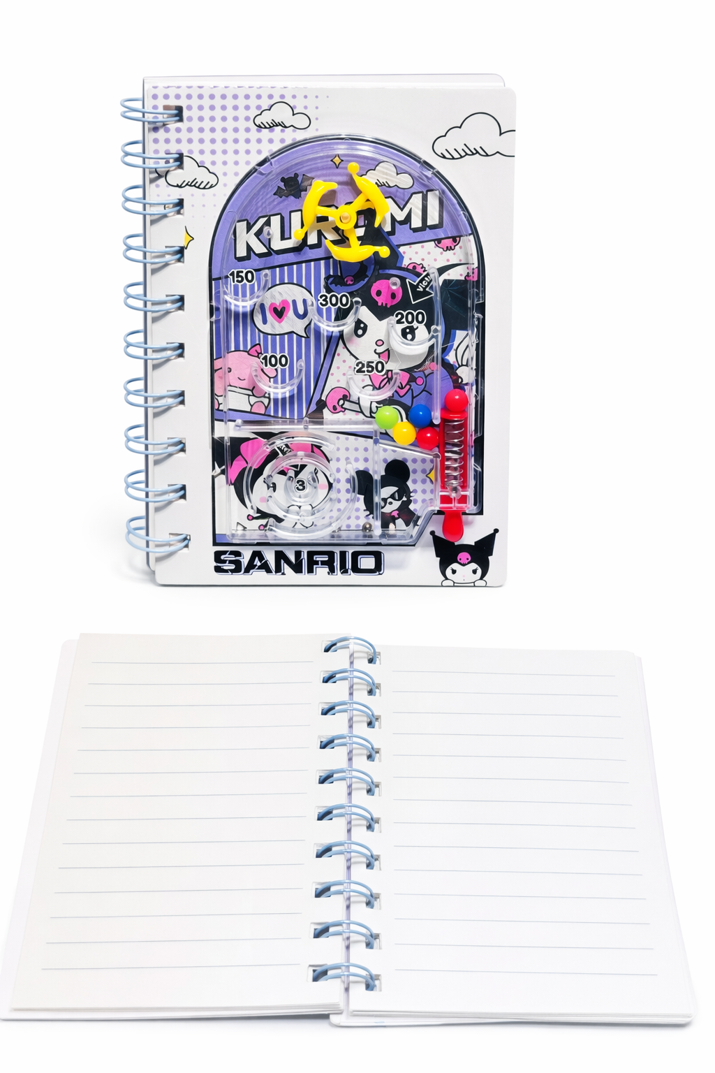 🎀 Sanrio Mini Pinball Spiral Notebook