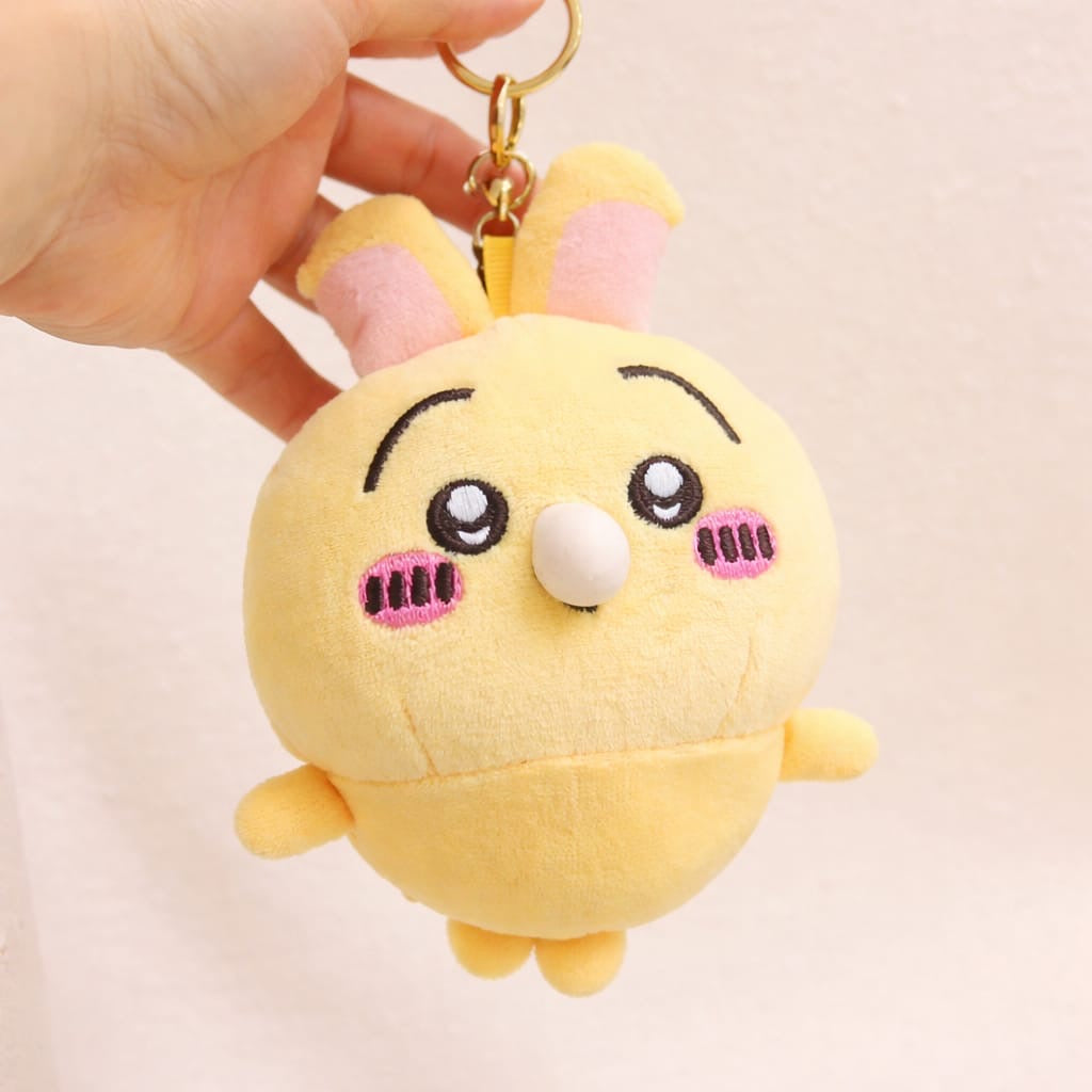 🎀Kawaii Plush Character Keychains – Soft Toy Bag Charms