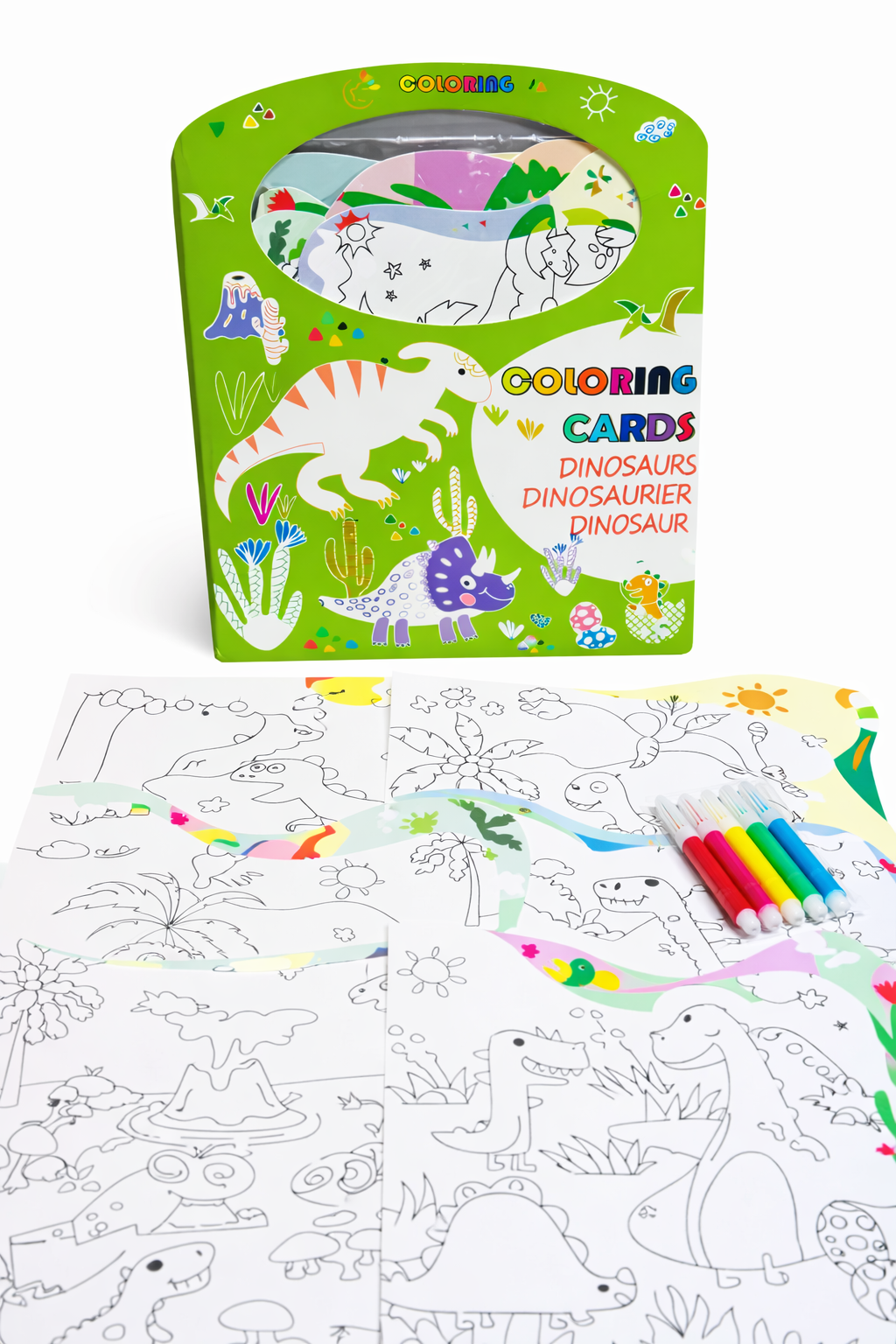 🌸 Magic Coloring Cards