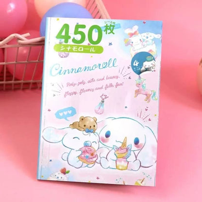 🎀 Sanrio sticker book 450 pcs
