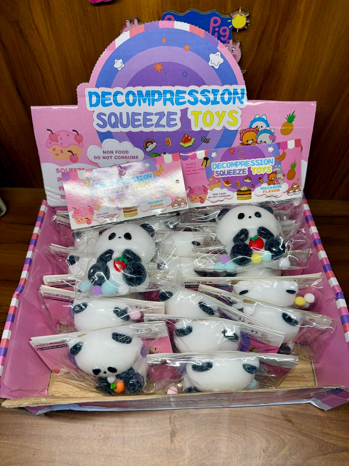 🎀 Panda Squishy Toy