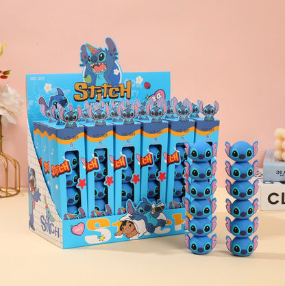 🎀 Stitch 6 color Highlighter Pen