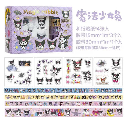 🎀Sanrio Sticker & Washi Tape Gift Box Set