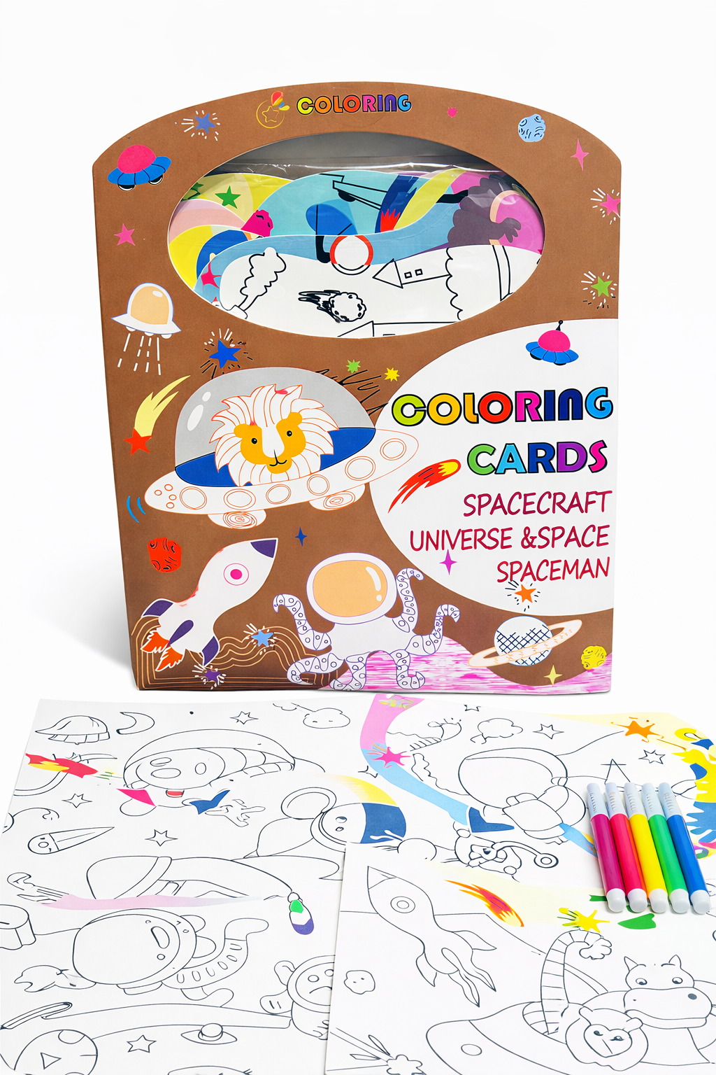 🌸 Magic Coloring Cards