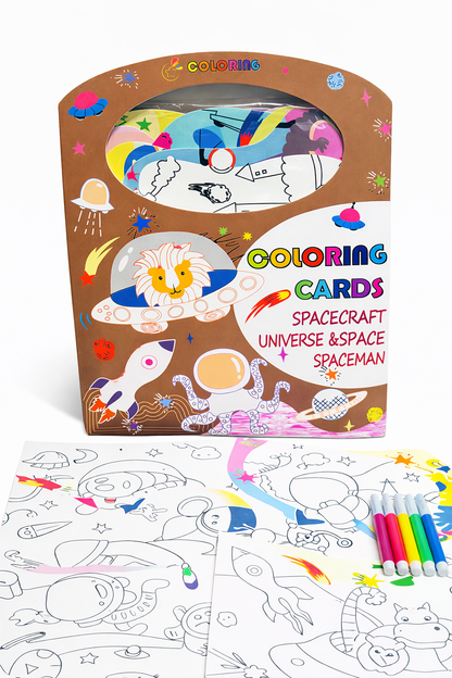 🌸 Magic Coloring Cards