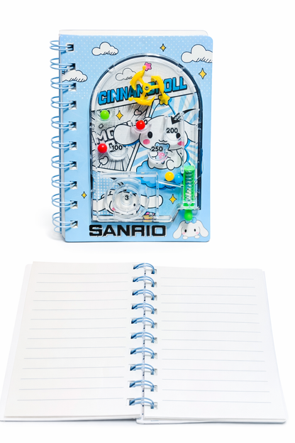 🎀 Sanrio Mini Pinball Spiral Notebook