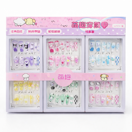 🌸 Cute Sanrio Press-On Nails