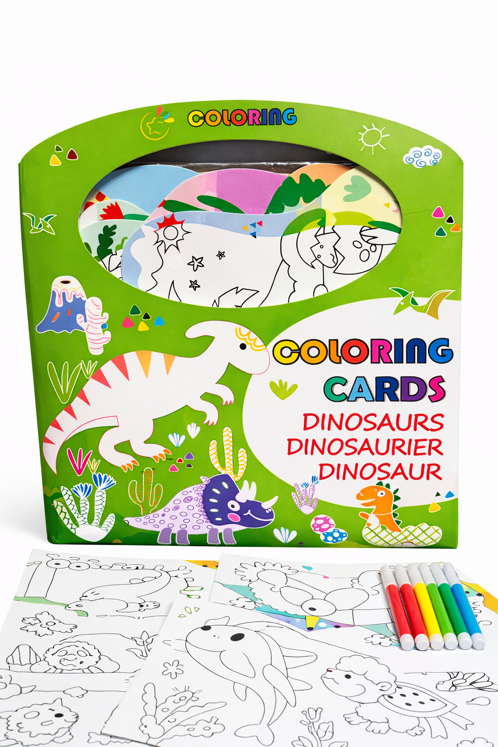 🌸 Magic Coloring Cards