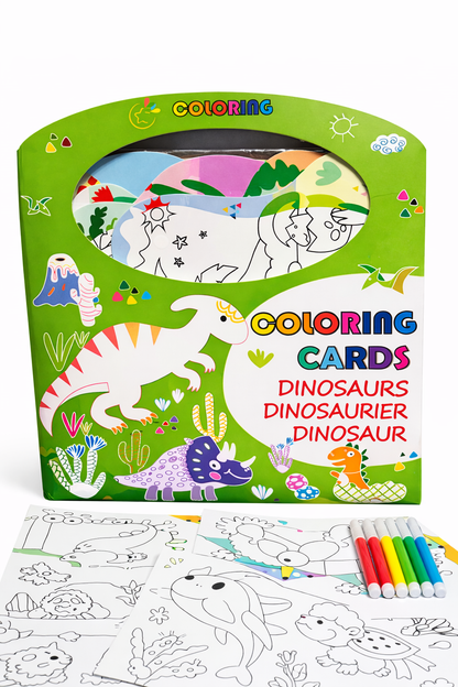 🌸 Magic Coloring Cards