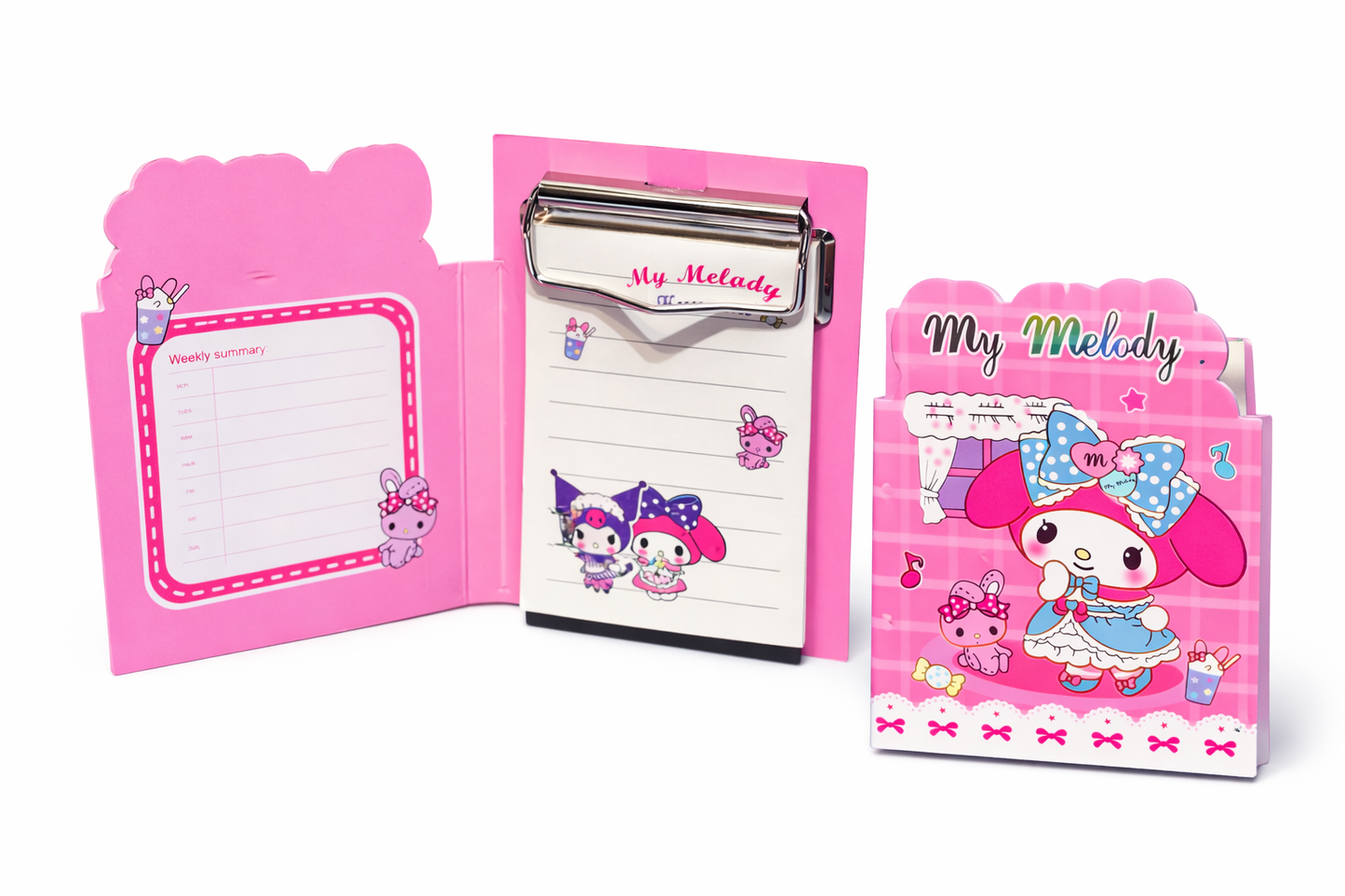 🌸Sanrio-Style Mini Clipboard Memo Pad