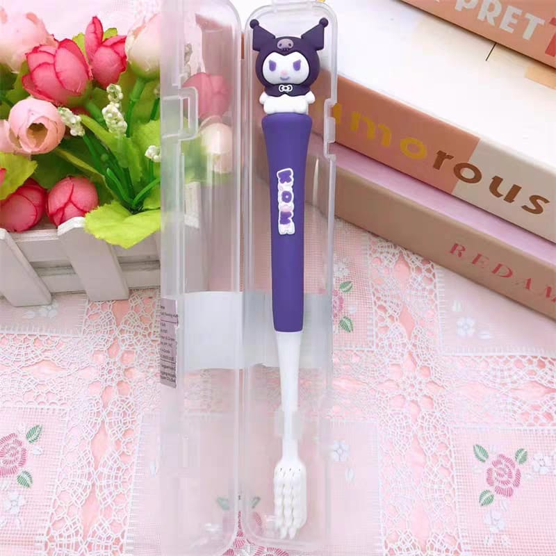 🎀 Cute Sanrio Character Kids Toothbrush