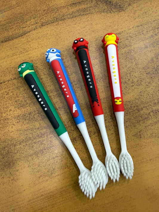 🎀 Avengers Cartoon Kids Toothbrush