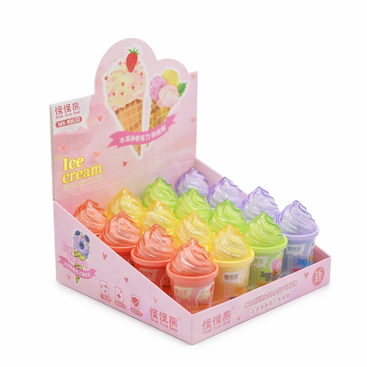 🍦2-in-1 Ice Cream Sharpener & Eraser