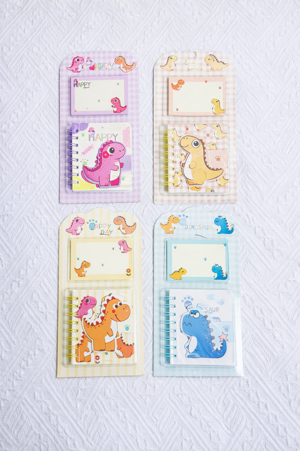 🦖Dino Fun Mini Combo Spiral Notebook and Sticky Note