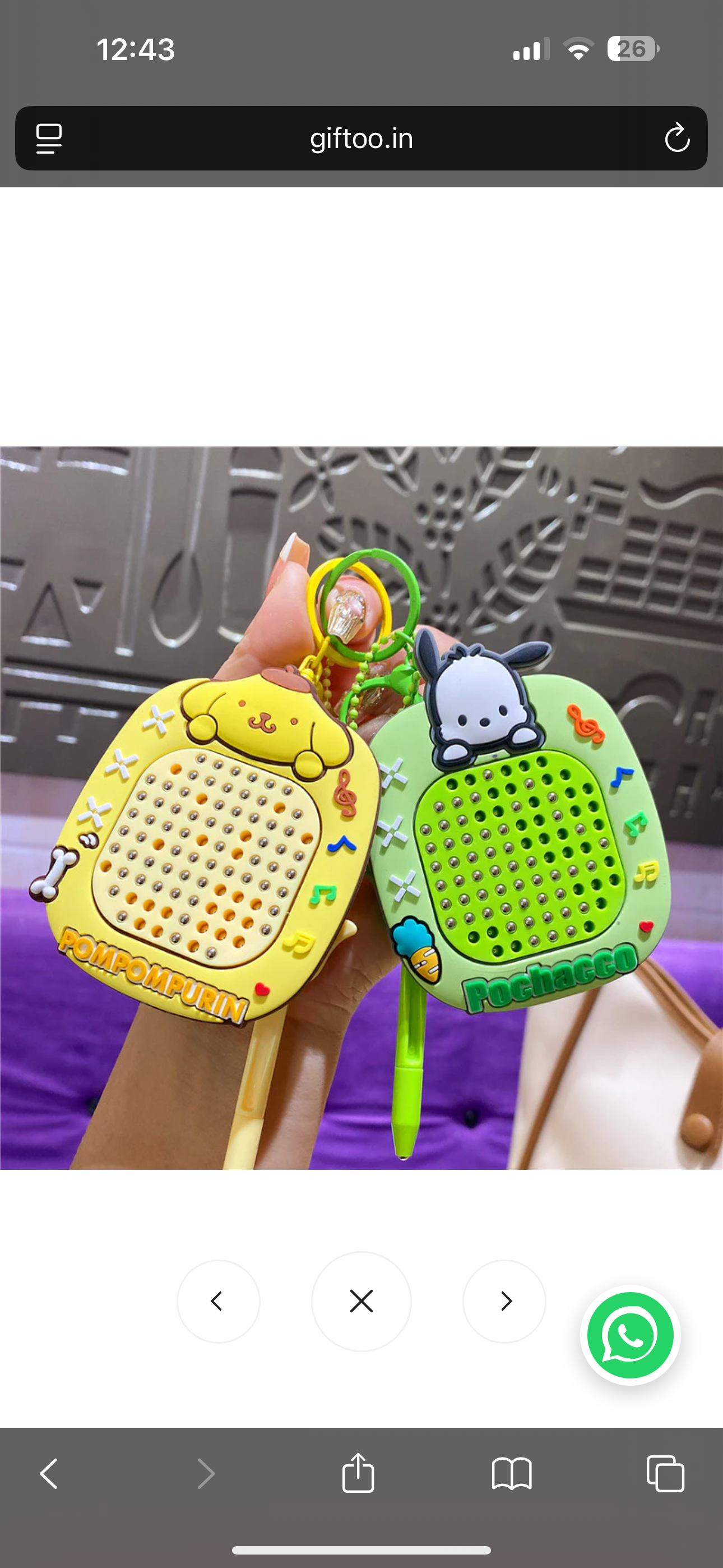 🎀 Mini Magnetic Board and Maze Keychain Toy