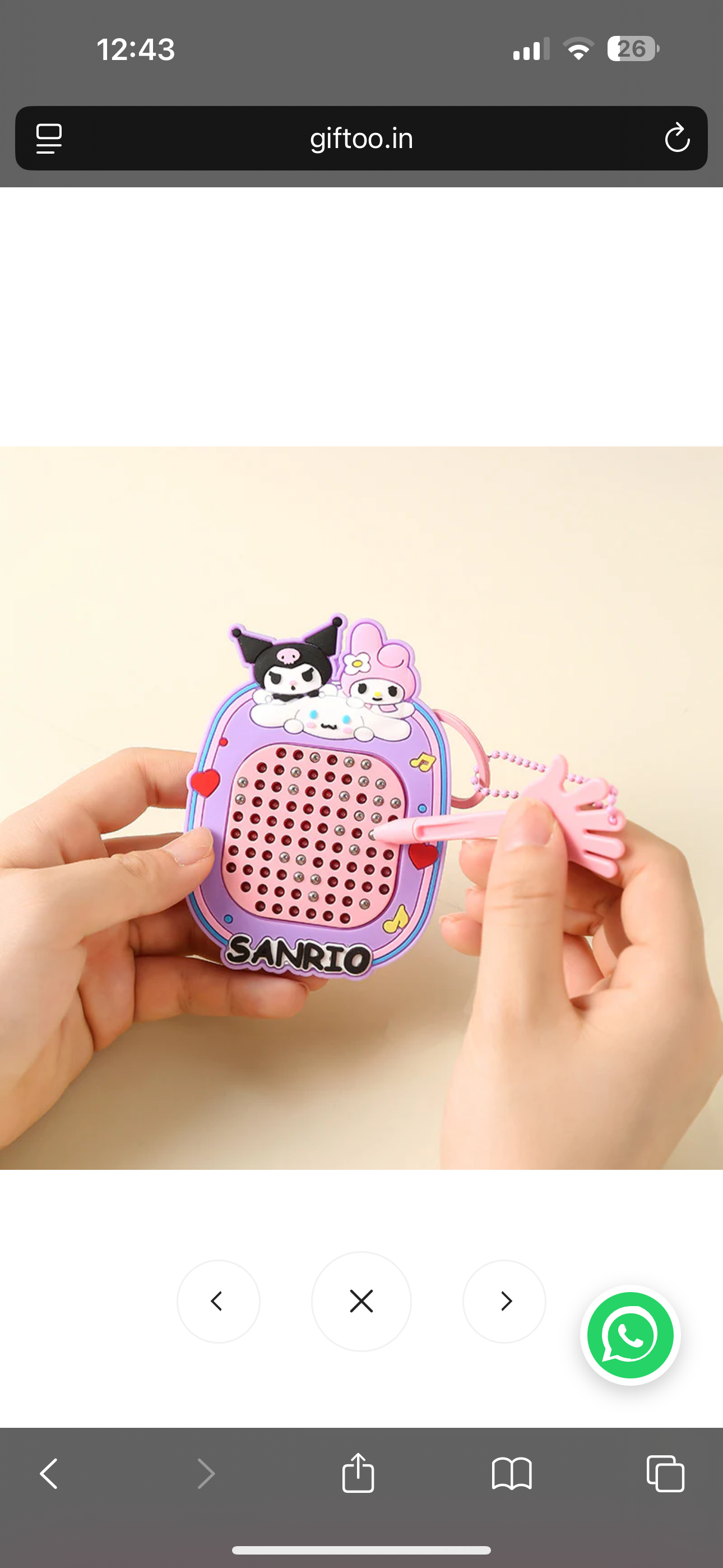🎀 Mini Magnetic Board and Maze Keychain Toy