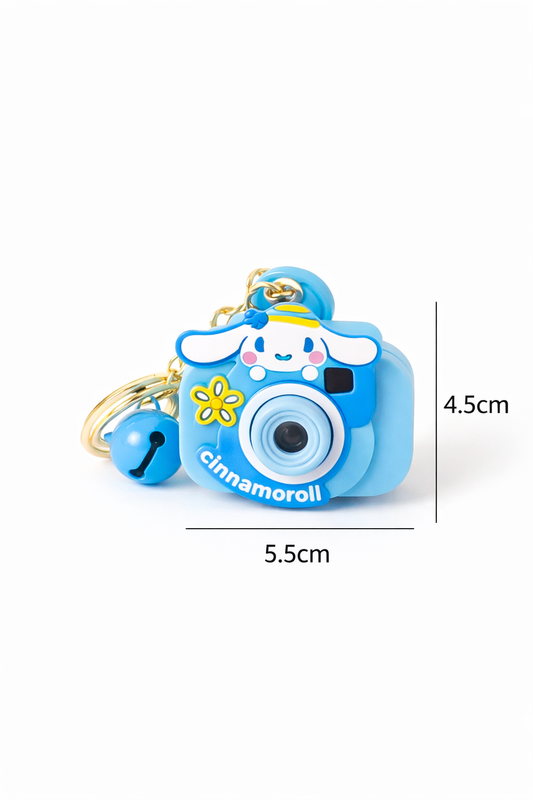 🌸Kawaii Mini Camera Keychains With Mini Projector