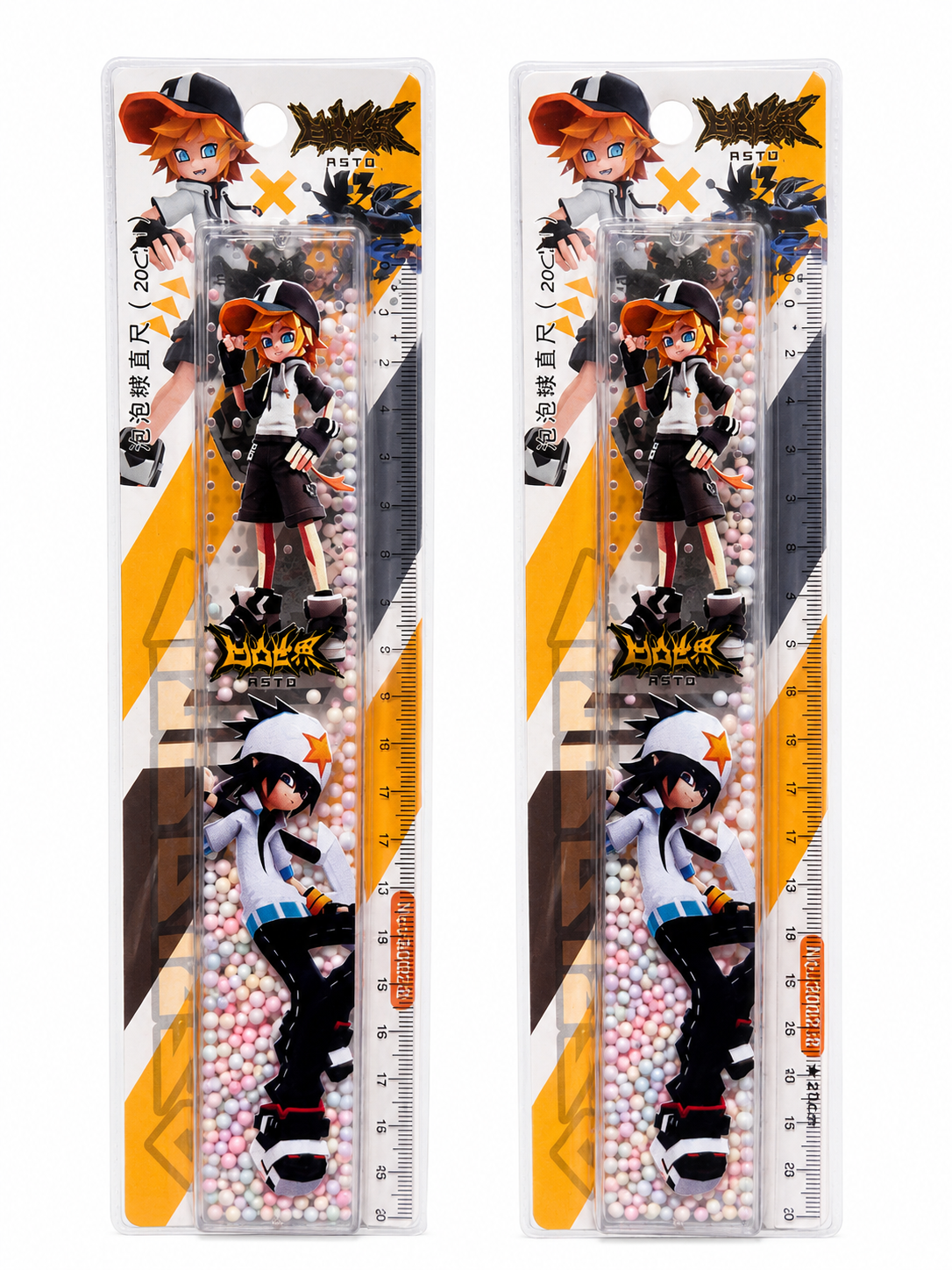 🎀 Anime Floating Bead Scale – 20 cm