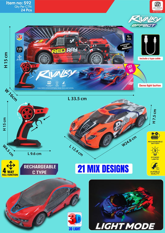 🎀 Rivalry Effect RC Racing Car