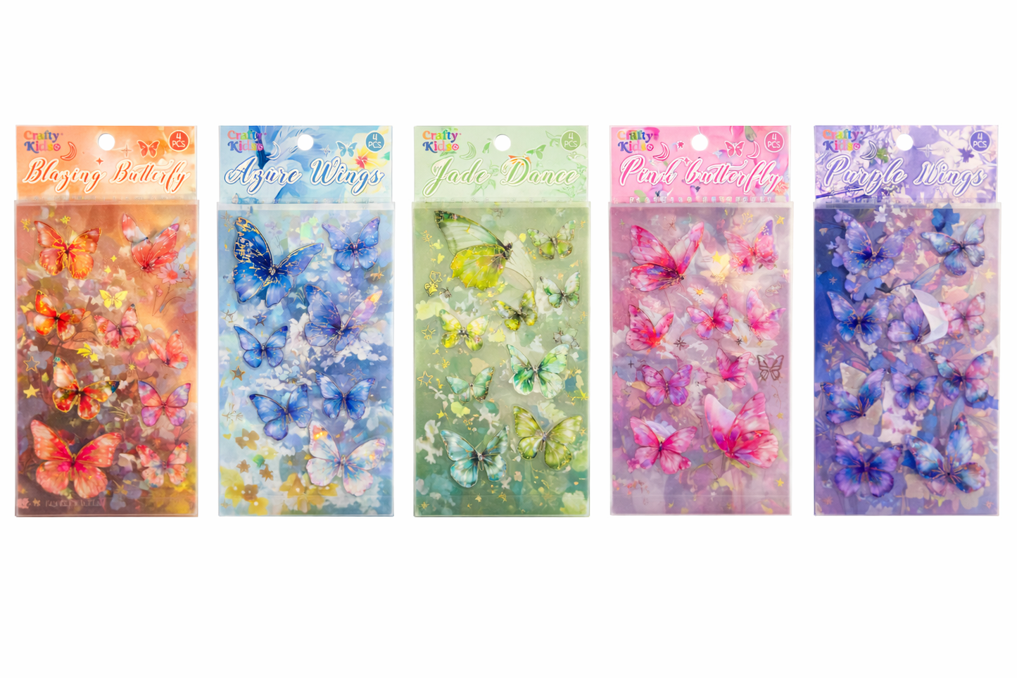 🎀 Butterfly Decorative Sticker Set