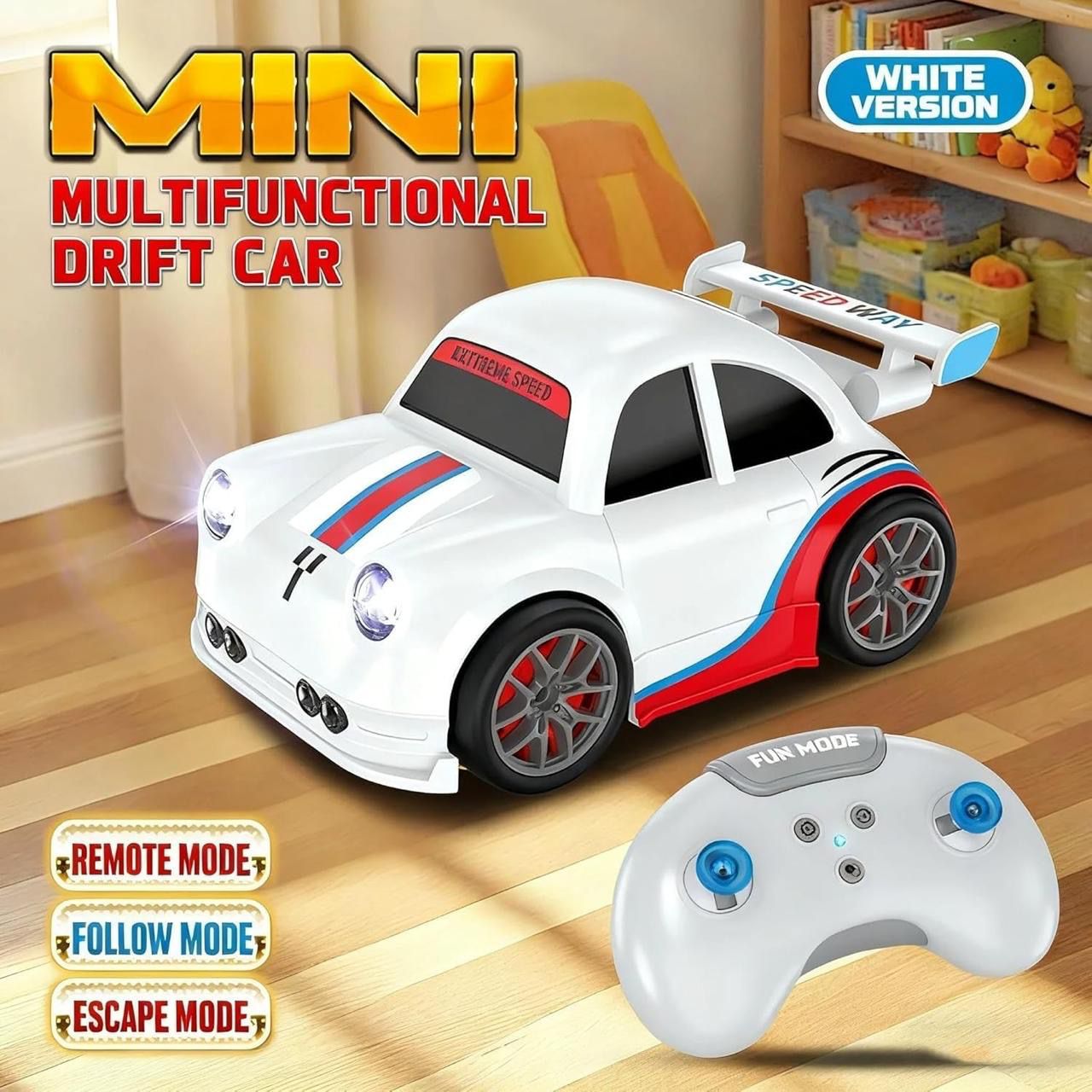 🎀 Mini Multifunctional Drift Car- Remote Control Smart Toy