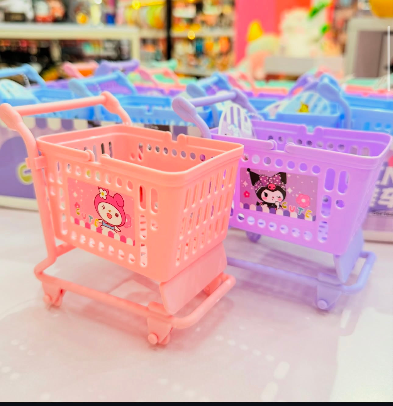 🎀 Mini Sanrio Shopping Cart