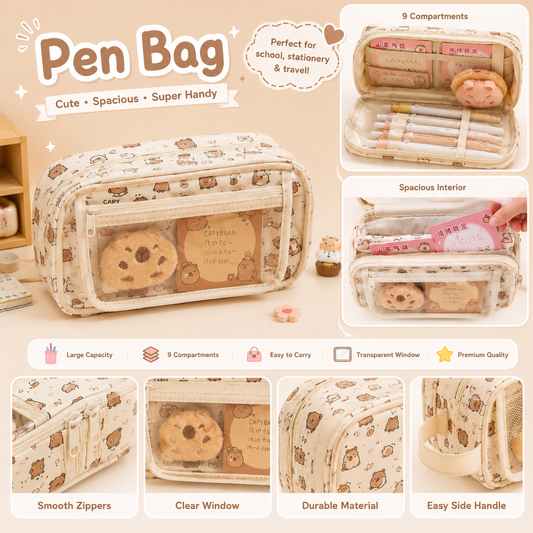🎀 Capybara Pouch