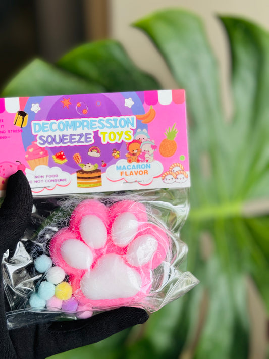 🎀 Paw Squishy Toy
