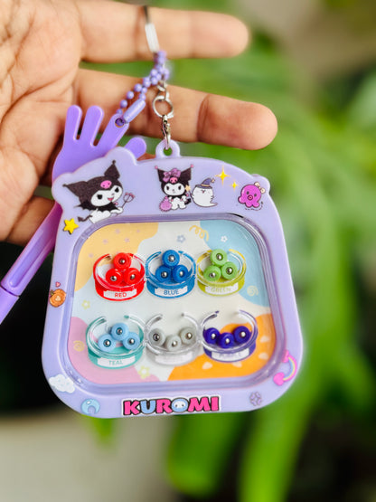 🎀 Sanrio Magnetic Color Match Keychain Game
