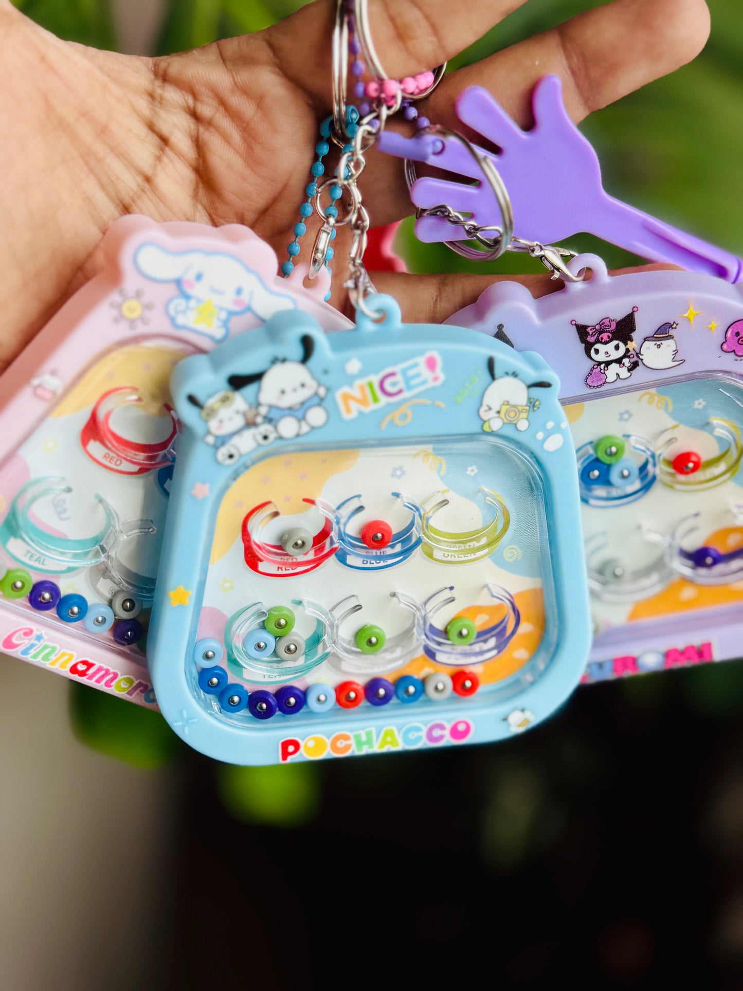 🎀 Sanrio Magnetic Color Match Keychain Game