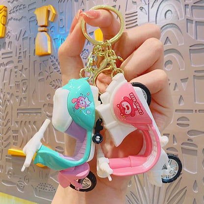 🎀 Mini Pullback Scooter keychain