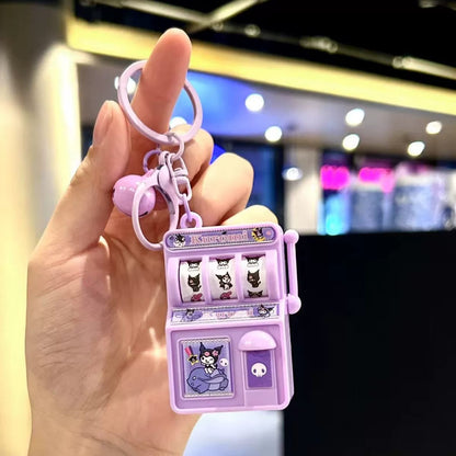 🎀 Mini Slot Machine Keychain