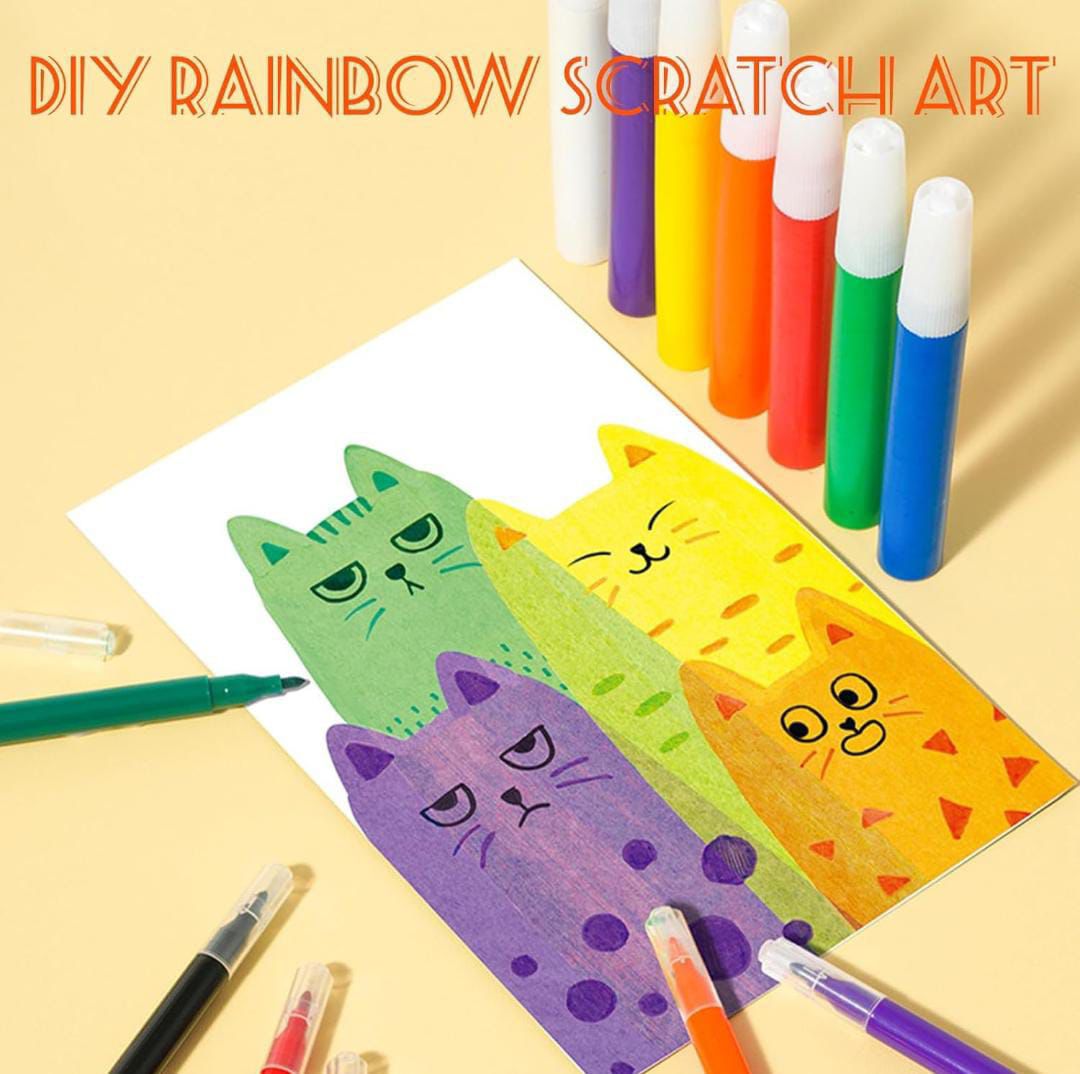 DIY Rainbow Art