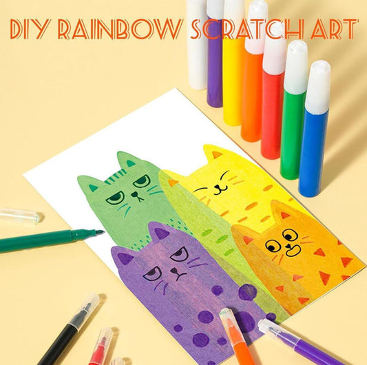 DIY Rainbow Art