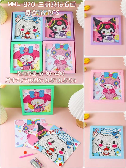 🎀 DIY Diamond Painting Frame Set