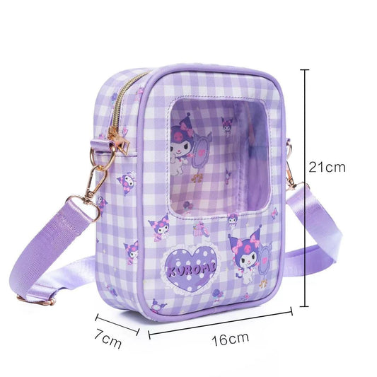 🎀 Sanrio Transparent Window Crossbody Bag