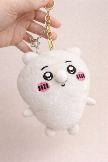🎀Kawaii Plush Character Keychains – Soft Toy Bag Charms